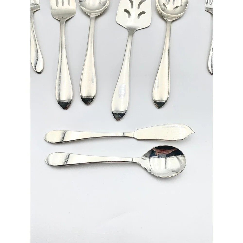 Rogers Bros “Kimberly” EP Silverware, 1847 - Service for 12